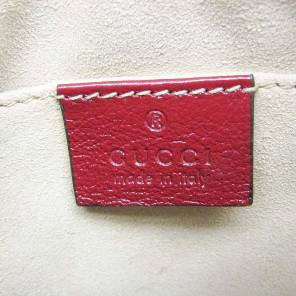 GUCCI Authentic Cream Leather GG Marmont Shoulder Bag - Picture 15 of 16